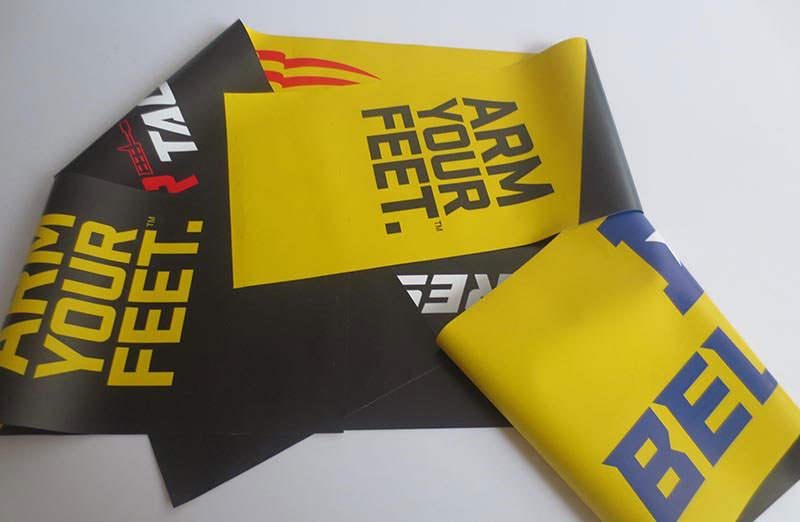 雙面布吊旗噴畫需注意的質(zhì)量問題