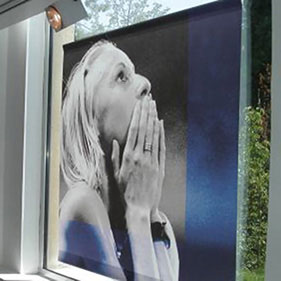 雙面窗簾布噴繪