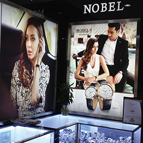 Outdoor PET backlit film