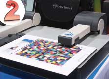 With Advanced Color Management System,matching the international color quality standard.