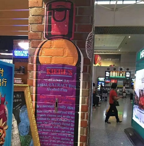 The golden partner of rough wall -- high viscosity adhesive Car sticker